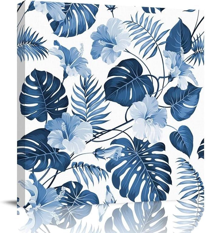 Blue Palms Giclee 24x24