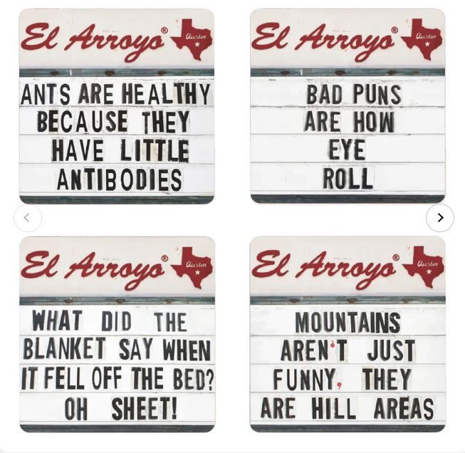 Coaster Set - Dad Jokes