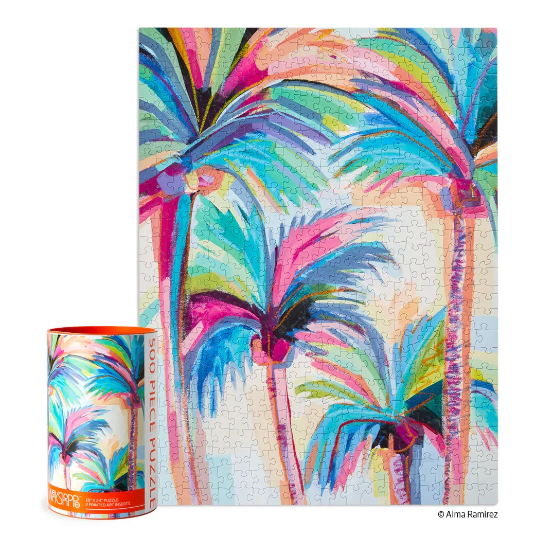 Palm Study - 500 Piece Jigsaw Puzzle
