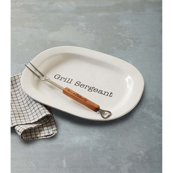 Grill Sergeant Platter Set