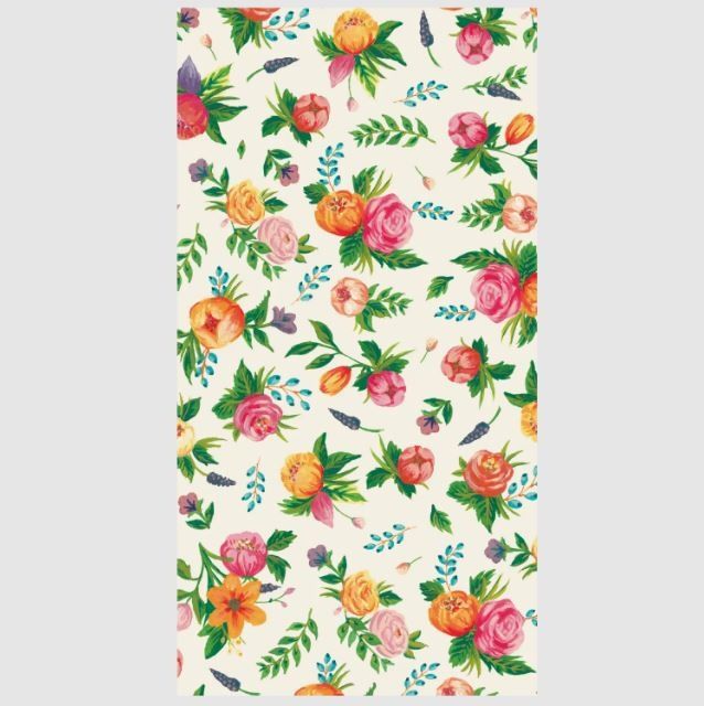 Sweet Garden Guest Napkin - pack of 16