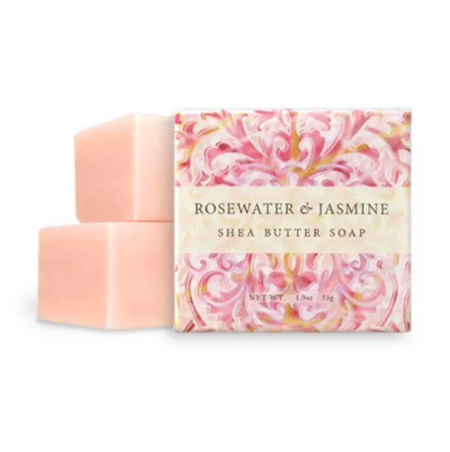 1.9 oz wrap soap - rosewater jasmine