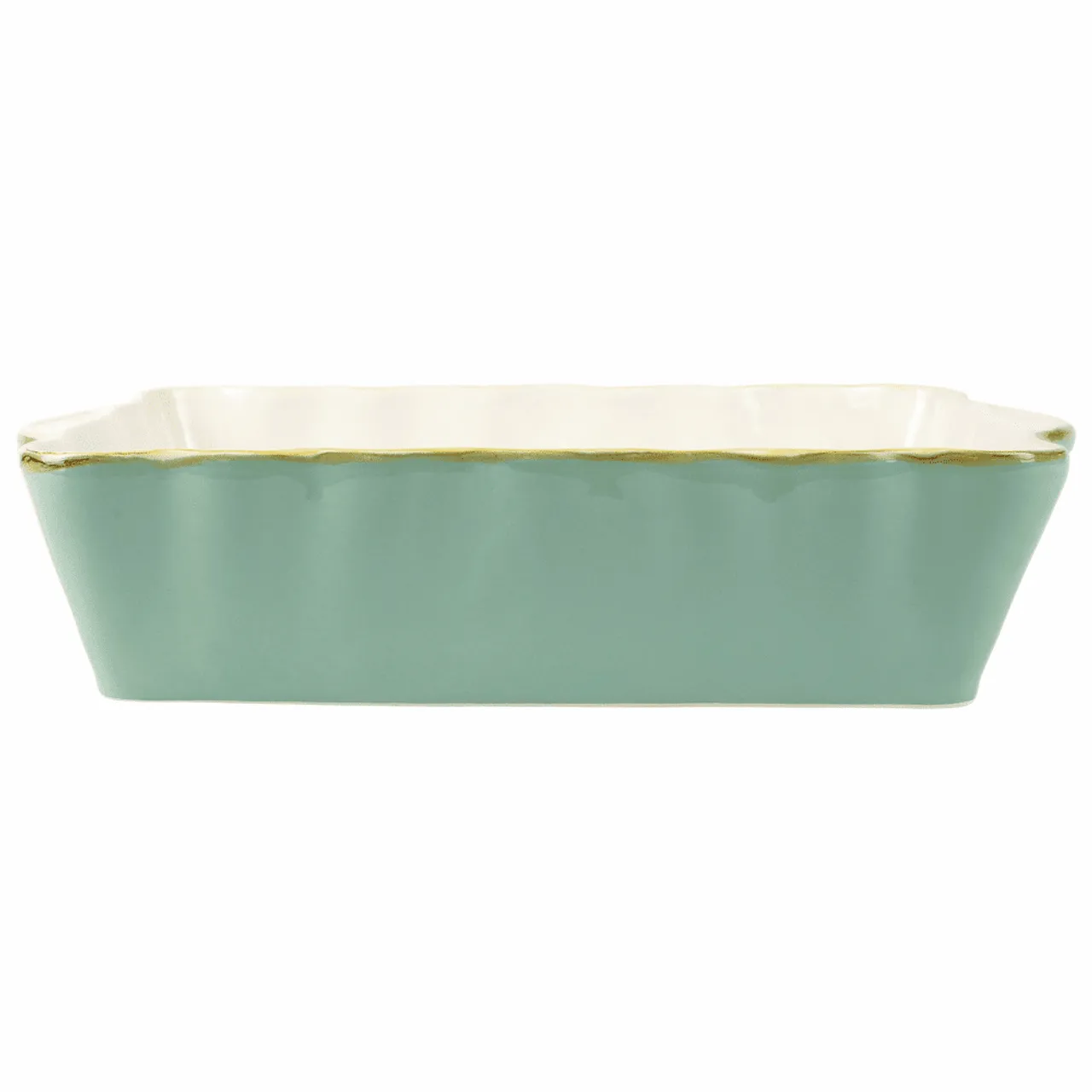 Italian Bakers Aqua Large Rectangular Baker