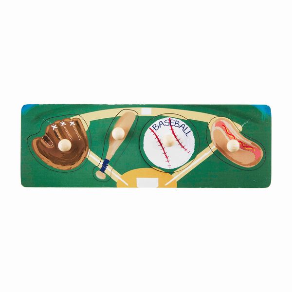 BASEBALL WOOD KNOB PUZZLE