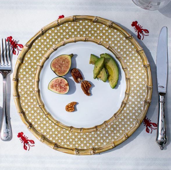 Bamboo Natural Dinner Plate