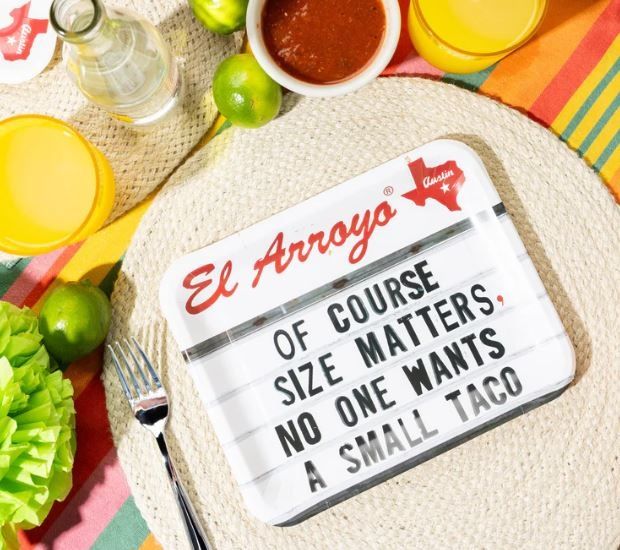 Party Plates (Pack of 12) - Size Matters