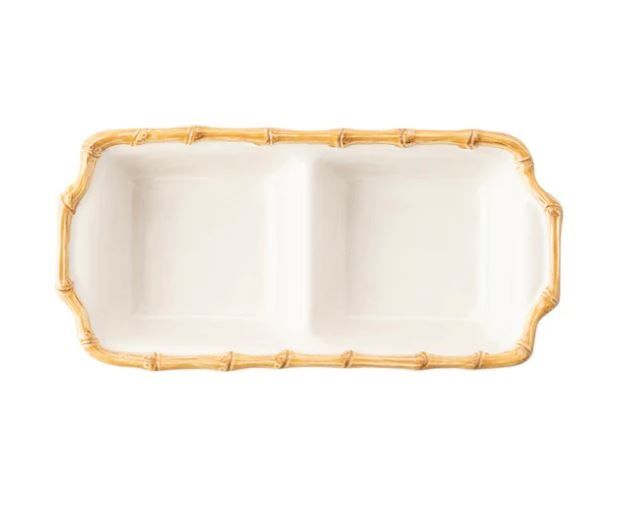 Bamboo Natural Two Section Server