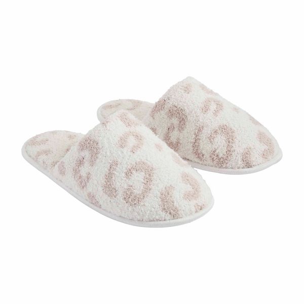 LEOPARD CHENILLE SLIPPER G-LXL