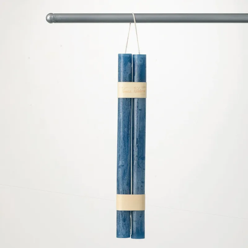 Blue Timber Taper Hanging Pair