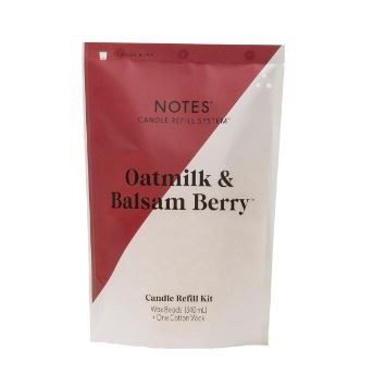 Oatmilk &amp; Balsam Berry Candle Refill Kit