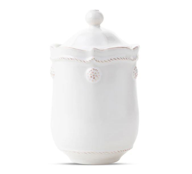 Berry &amp; Thread Whitewash Lidded Jar