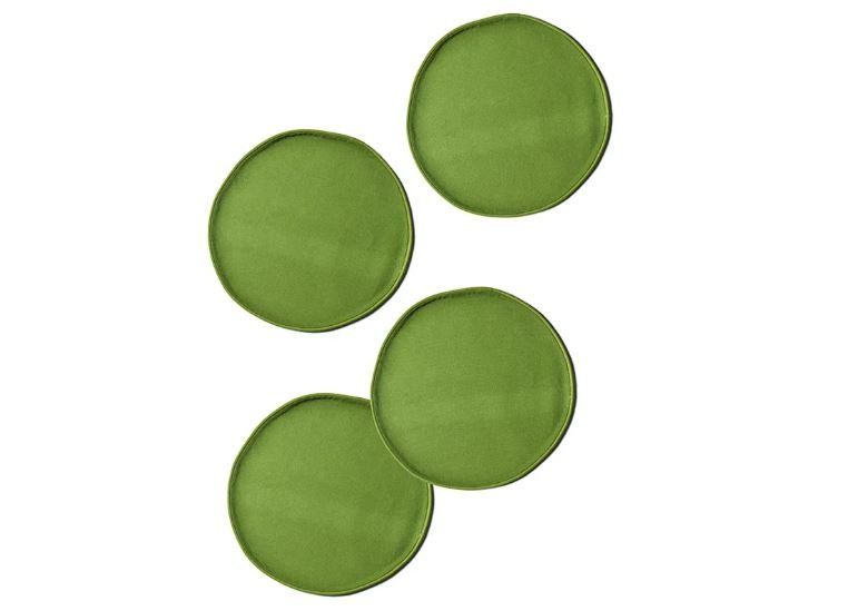 Color Block Round Placemat Olive Set of 4