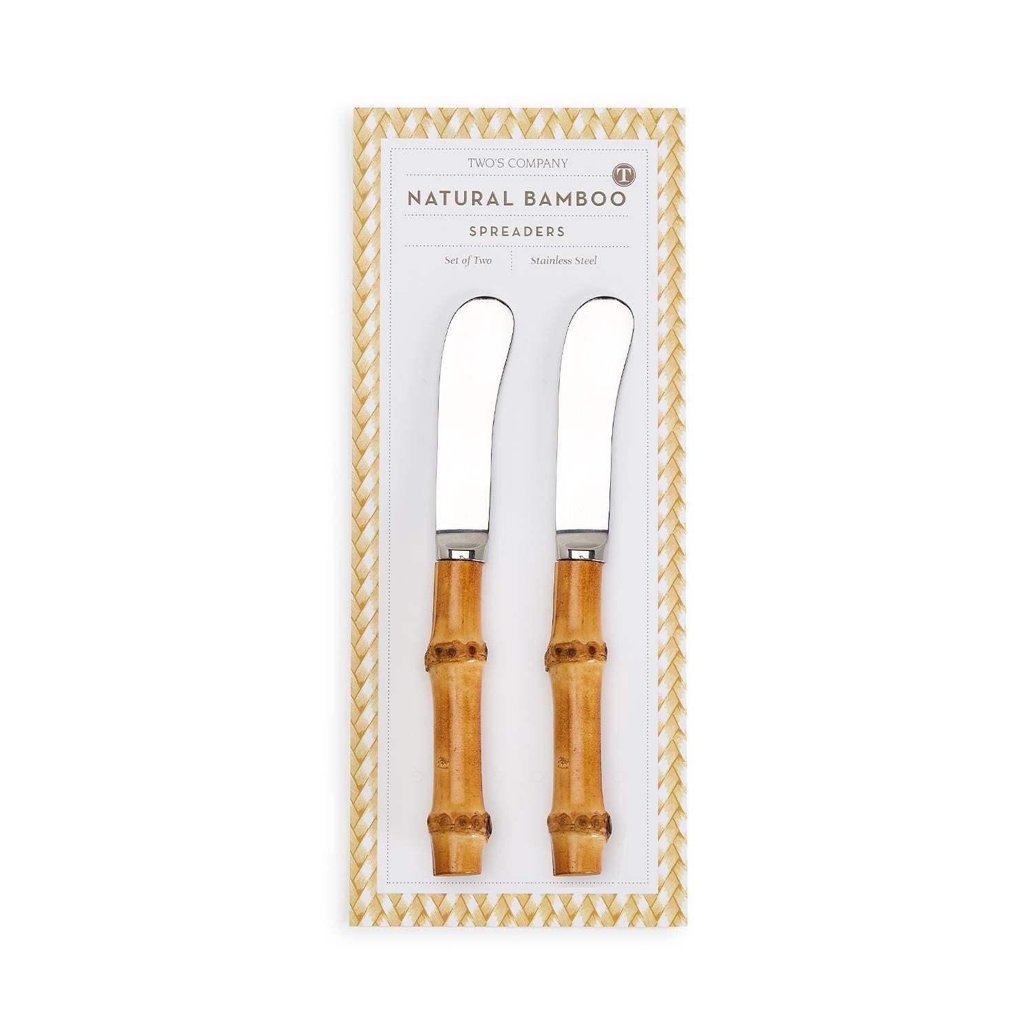 Natural Bamboo Handle Spreaders on GC