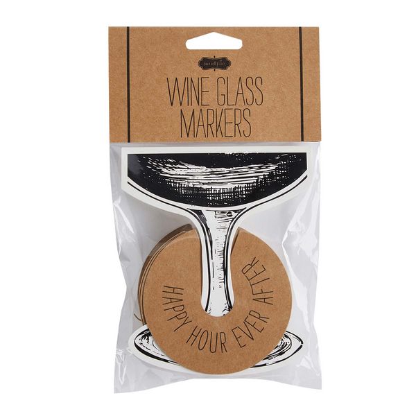 Ever After Kraft Wine Marker Set