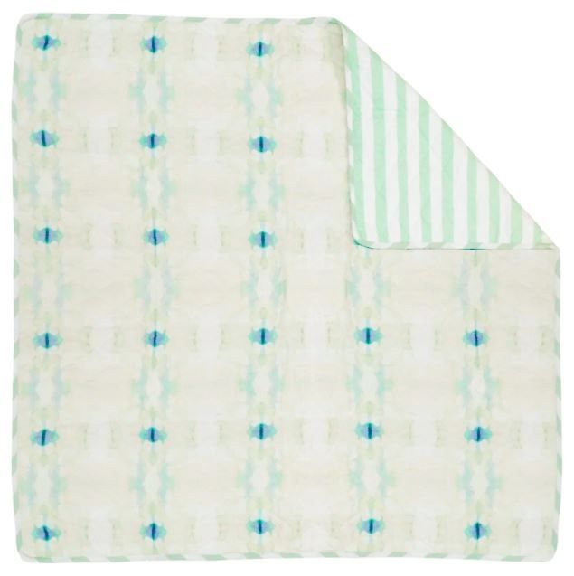 Coral Bay Pale Blue Baby Blanket