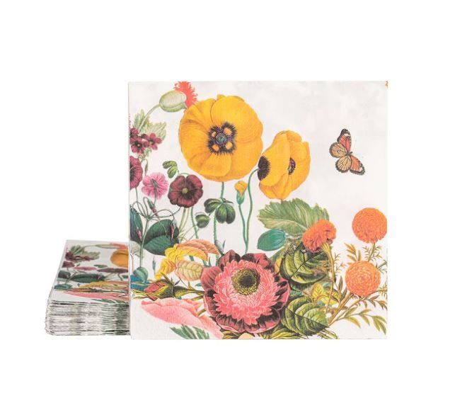 Field of Flowers Multi Luncheon Paper Napkin, Pack 20
