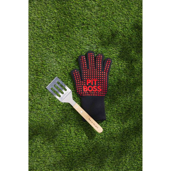Grill Glove &amp; Spatula Set