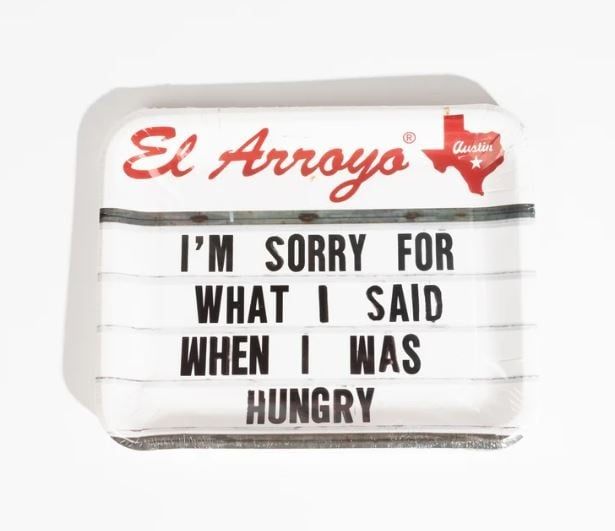 Party Plates (Pack of 12) - When I Was Hungry