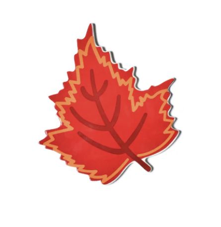 Red Fall Leaf Mini Attachment