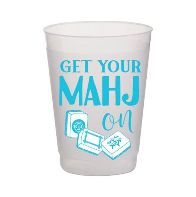 Frost Flex Cup- Mahjong Tiles