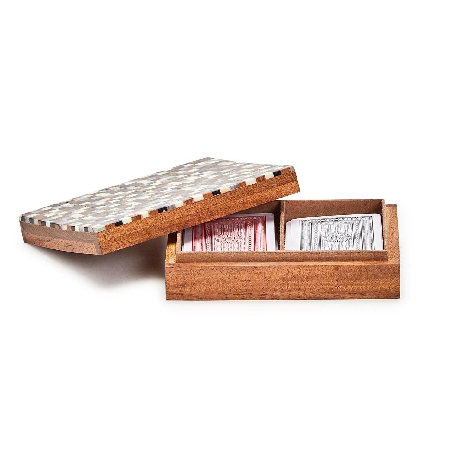 Micro Squares Covered Box Includes 2 Decks