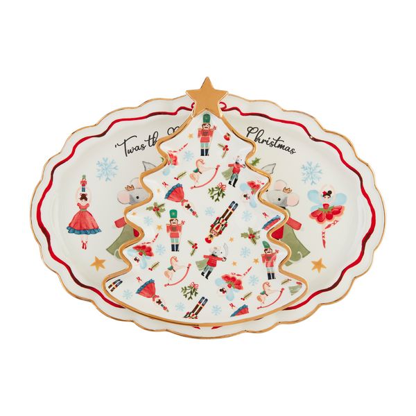 Nutcracker Platter Tree