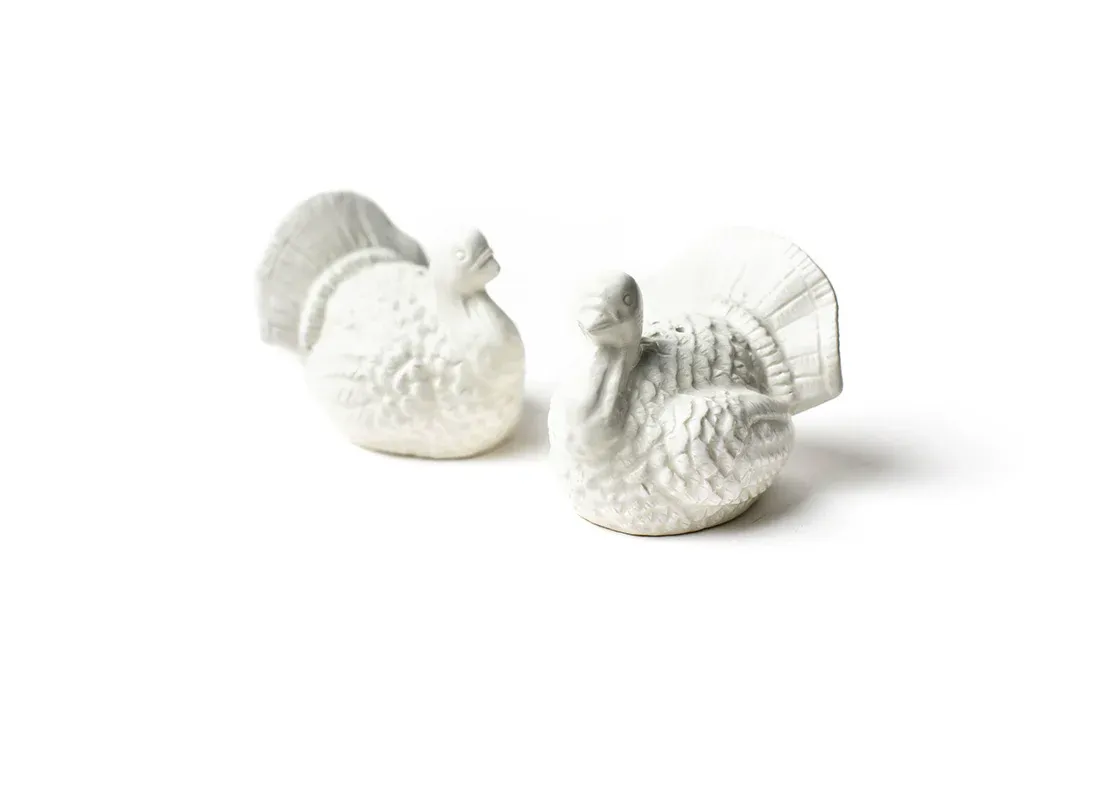 Turkey Shaped Salt and Pepper Shaker Set