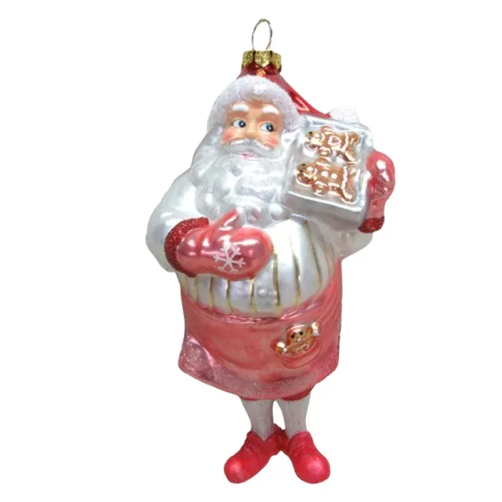 Santa Cookie Ornament