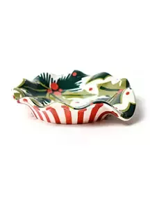 Balsam and Berry Holly Ruffle Spoon Rest
