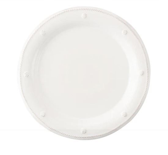Berry &amp; Thread Whitewash Dessert/Salad Plate