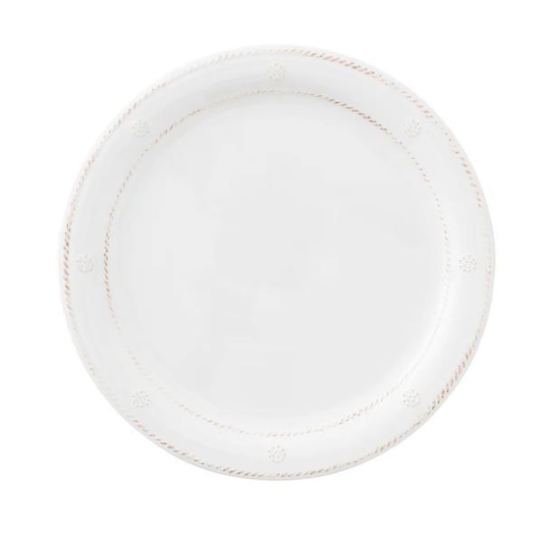 Berry &amp; Thread Whitewash Melamine Dinner Plate