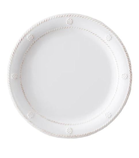 Berry &amp; Thread Whitewash Melamine Dessert/Salad Plate