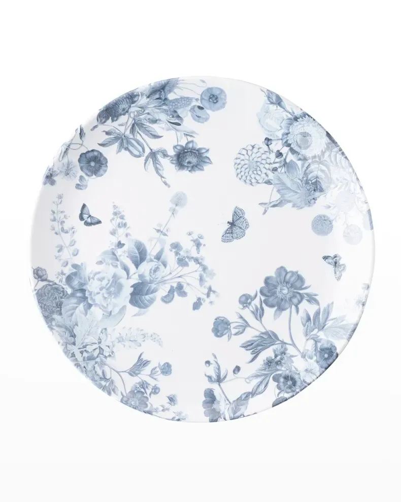 Field of Flowers Chambray Melamine Dessert/Salad Plate