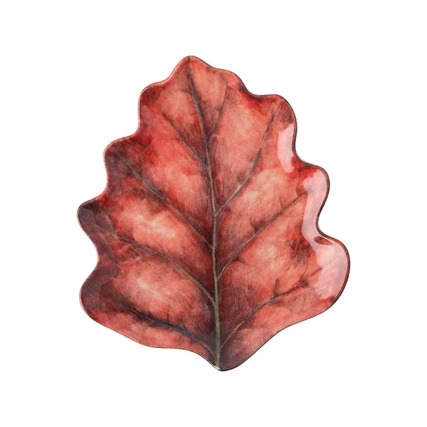 Forest Walk Leaf Cocktail Plates, Assorted Set/4