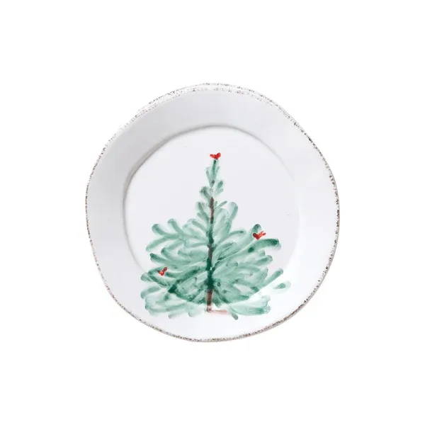 Lastra Holiday Salad Plate