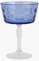 Barocco Cobalt Coupe Champagne Glass