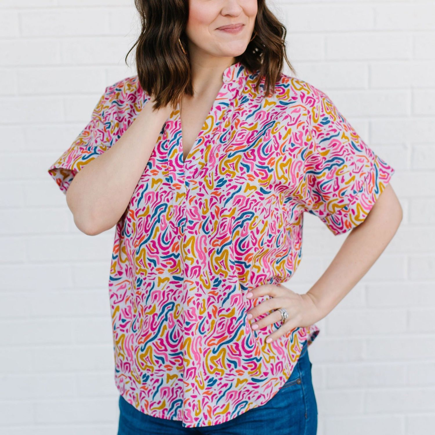 Top Rachel A New Day Berry S-L prepack