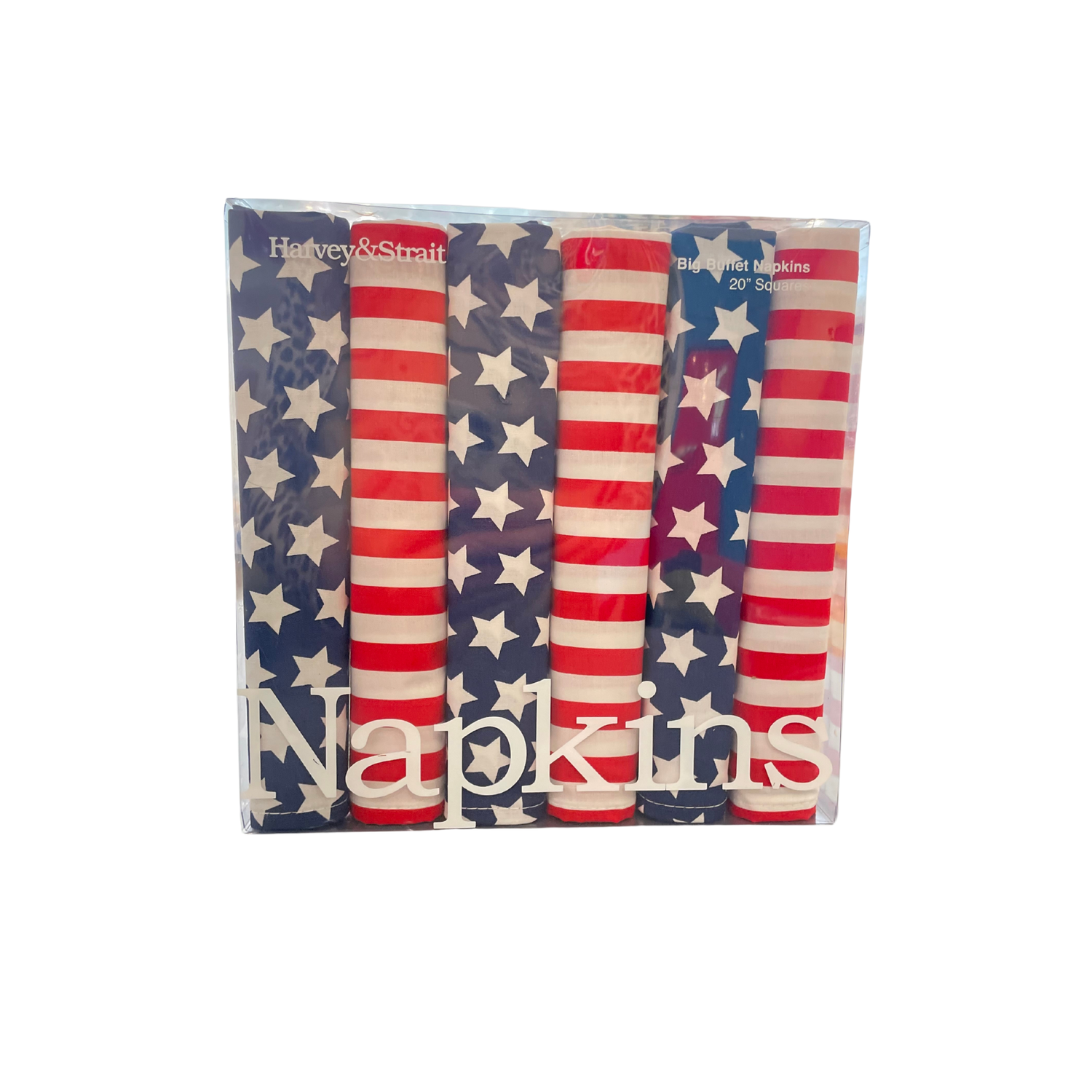 Napkin Set-Flag Stripe
