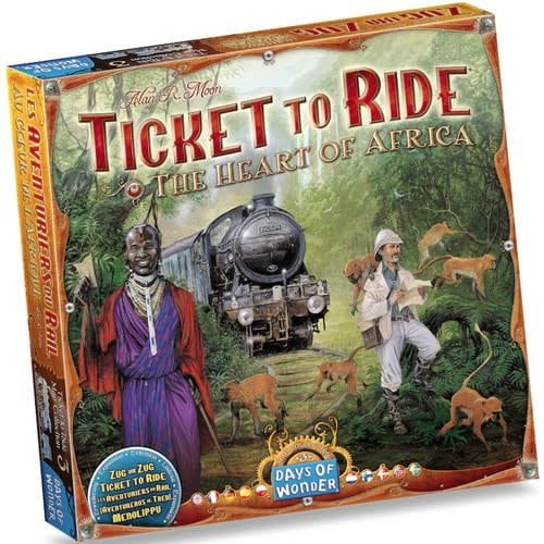 Ticket to Ride: Map Collection 3 - Heart of Africa