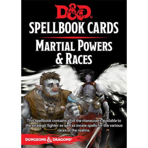 Dungeons &amp; Dragons Spellbook Cards - Martial Deck (61 cards)