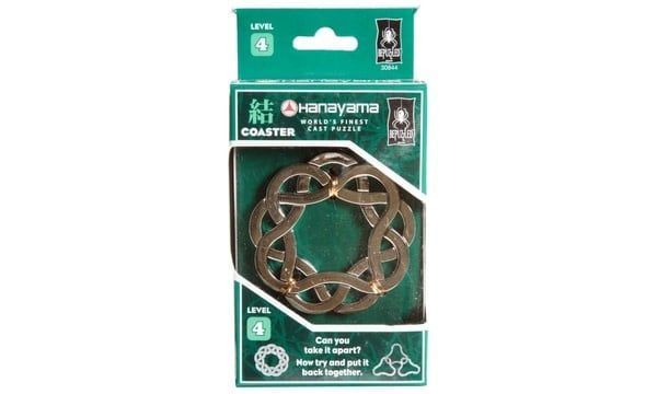 Hanayama Metal Puzzle: Coaster Lvl 4