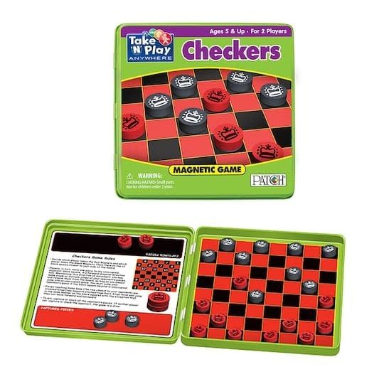 Magnetic Checkers - Take N Play Anywhere