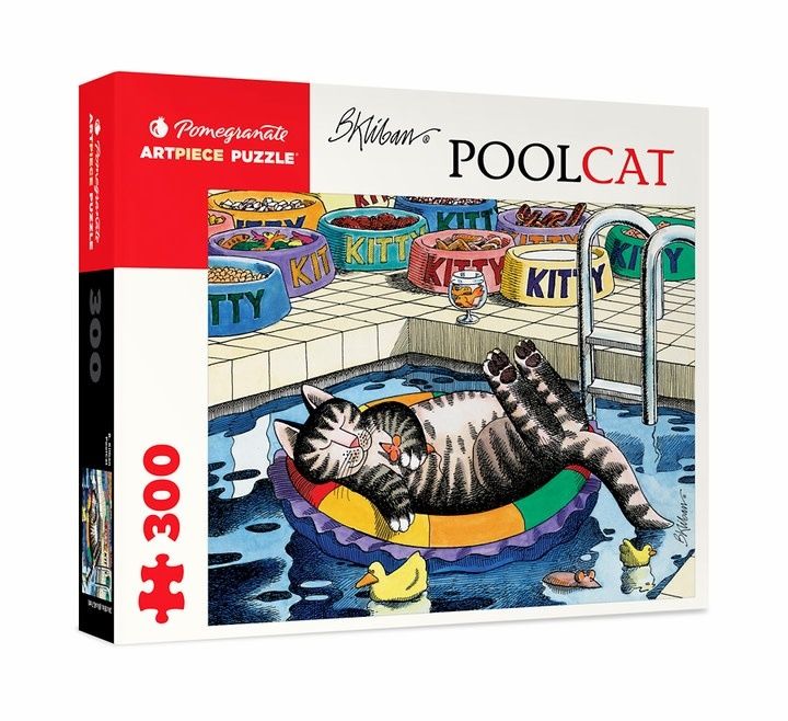 B. Kliban: Poolcat 300pc Pomegranate Jigsaw Puzzle