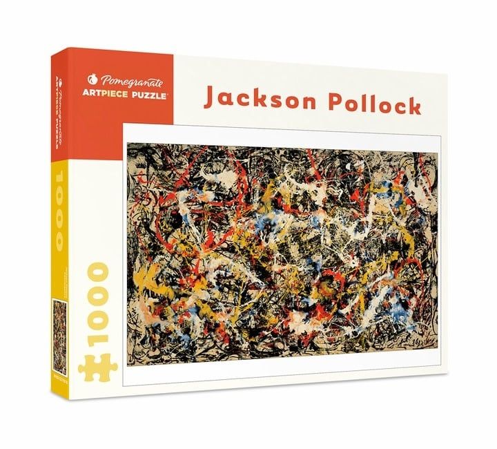 Jackson Pollock 1000pc Pomegranate Jigsaw Puzzle