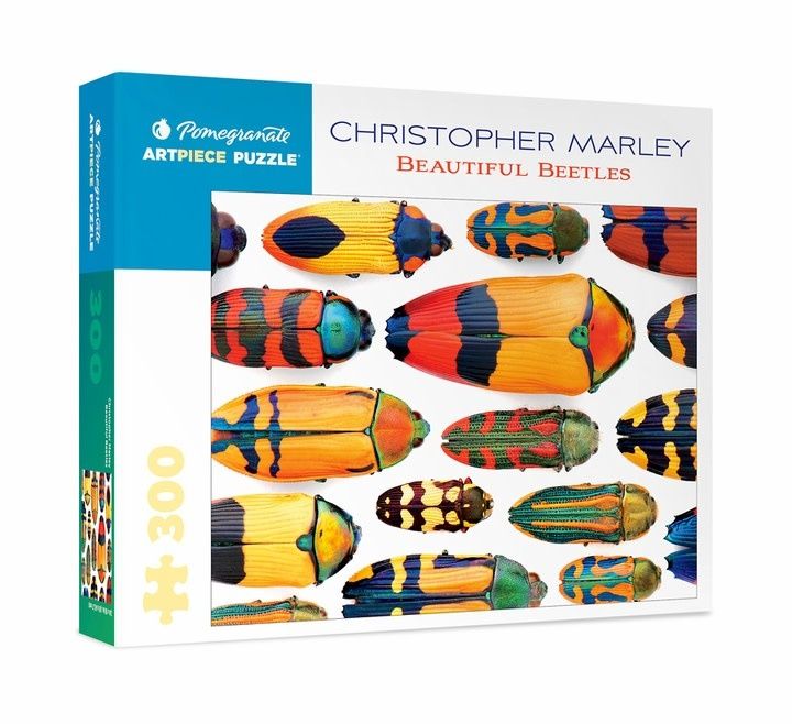 Christopher Marley: Beautiful Beetles 300pc Pomegranate Jigsaw Puzzle