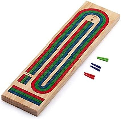 3 Track Color Cribbage Board