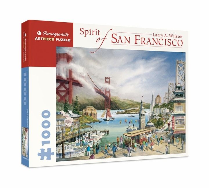 Spirit of San Francisco 1000pc Pomegranate Jigsaw Puzzle