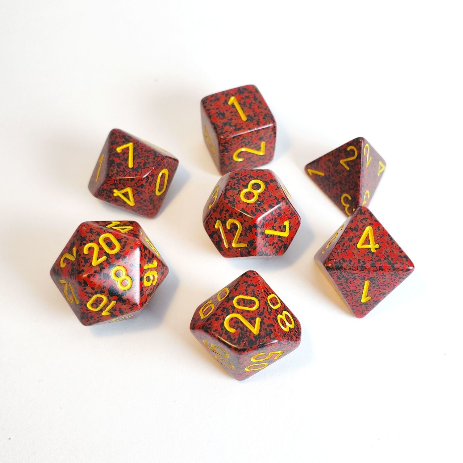 Chessex 7ct Dice Set - Speckled Mercury