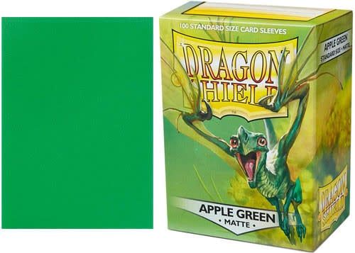 Dragon Shield Sleeves 100ct - Matte Apple Green
