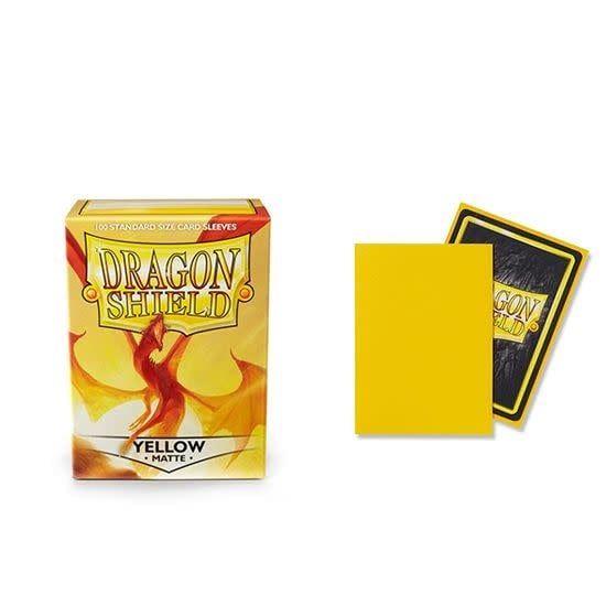 Dragon Shield Sleeves 100ct - Matte Yellow